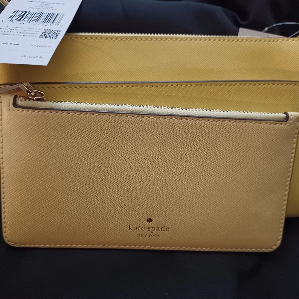 kate spade yellow crossbody bag